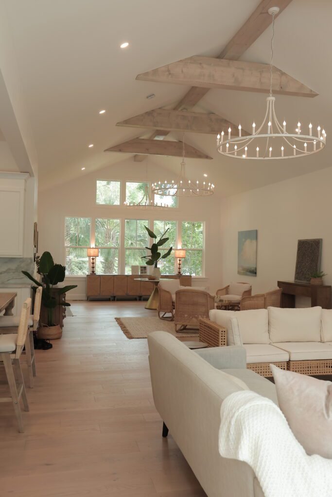 Vaulted Coastal Great Room